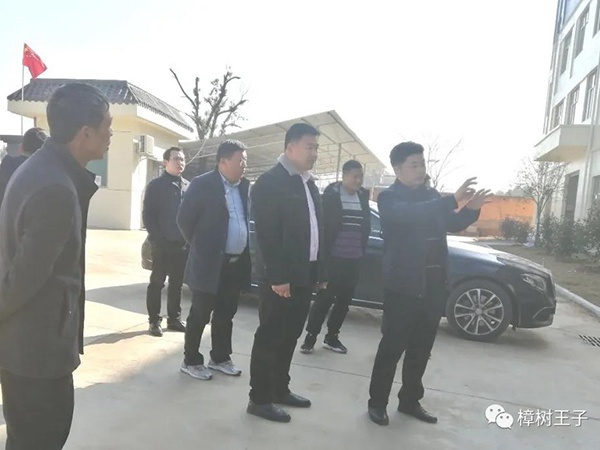 昌傅镇刘书记和兰镇长新春视察工作
